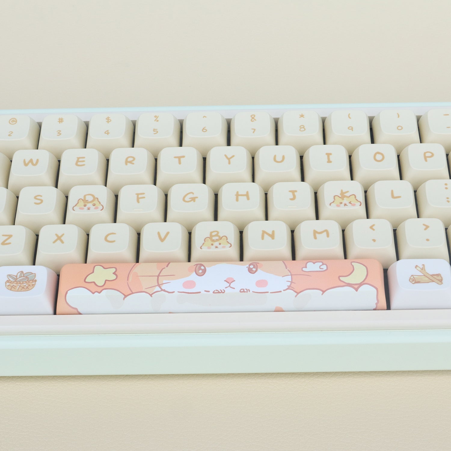 YUNZII Hamster Keycap Set