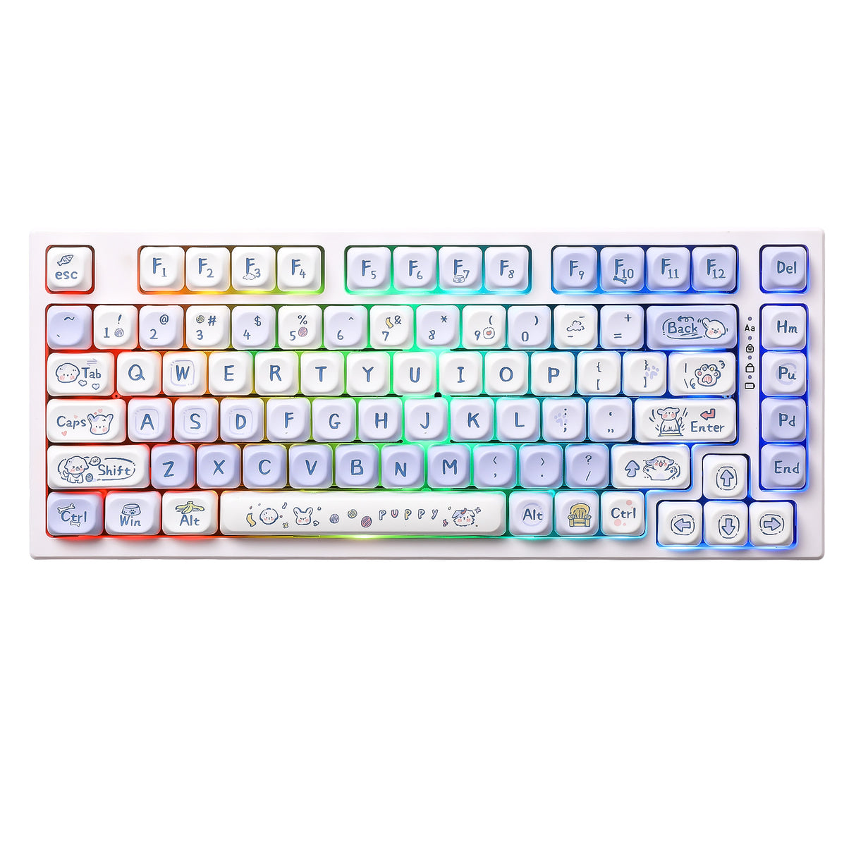 YUNZII Puppy Love MOA Profile Keycap Set