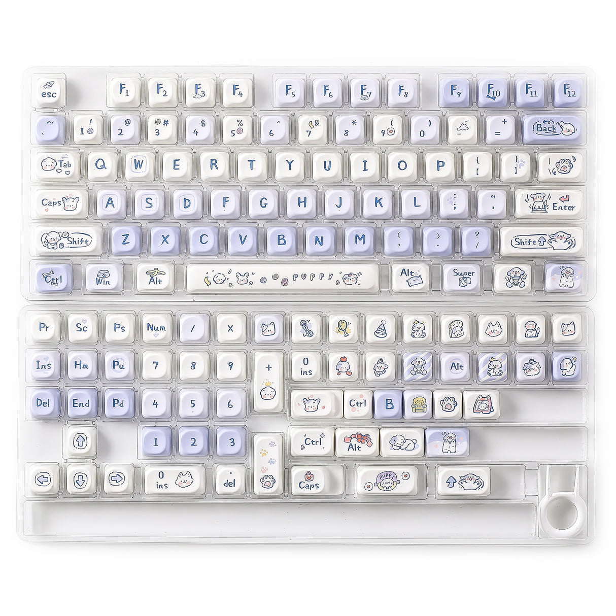 YUNZII Puppy Love MOA Profile Keycap Set