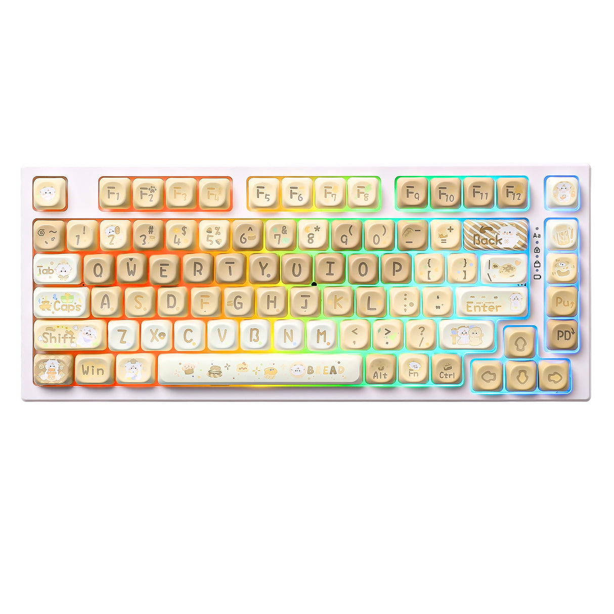 YUNZII Baking Mie Mie MOA Profile Keycap Set