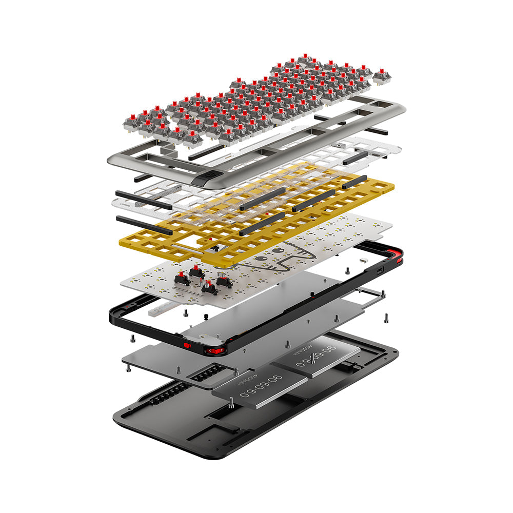 QeekeStudio KR-081 Aluminum Wireless Mechanical Keyboard Kit