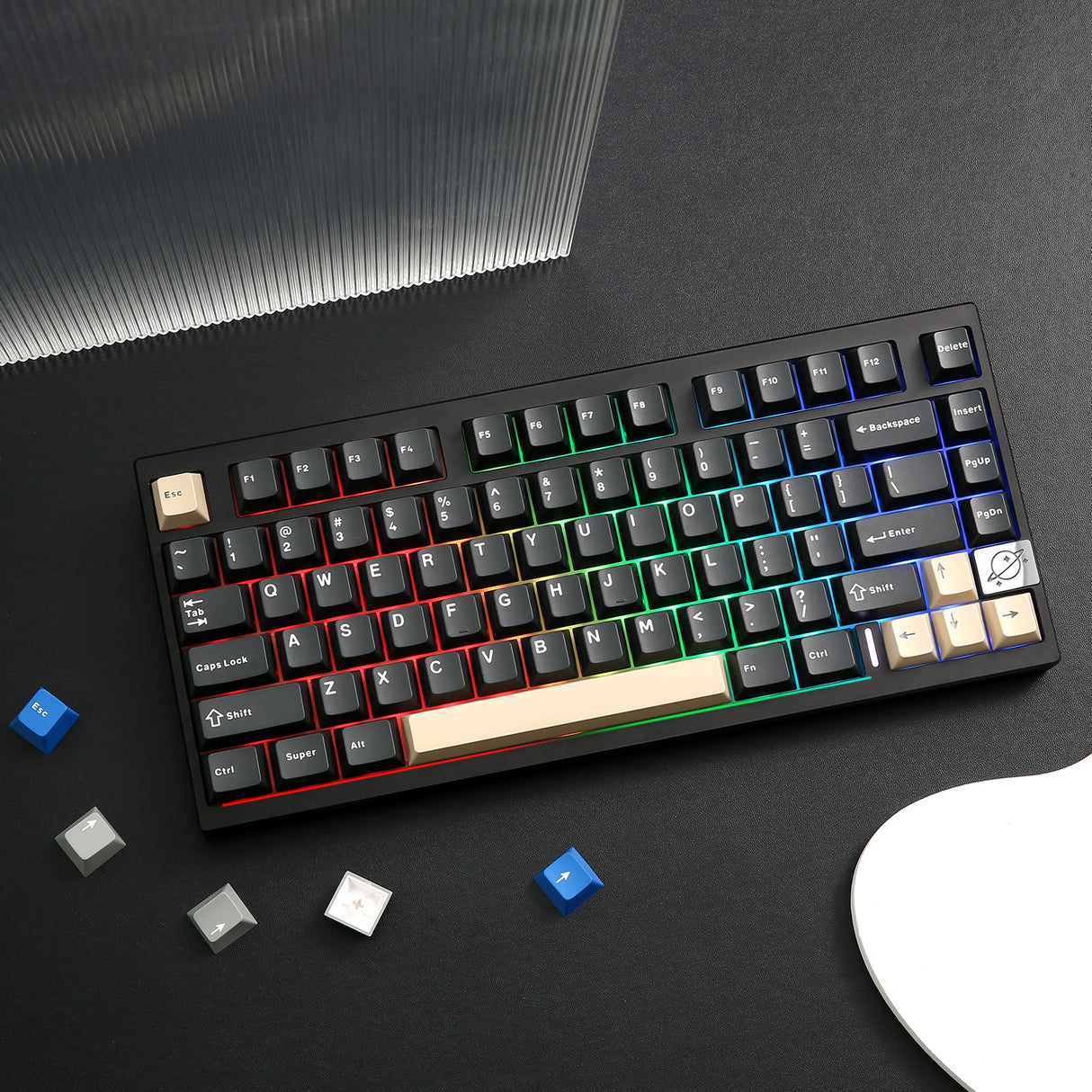 YUNZII AL75 PRO CNC Aluminum Wireless Mechanical Keyboard