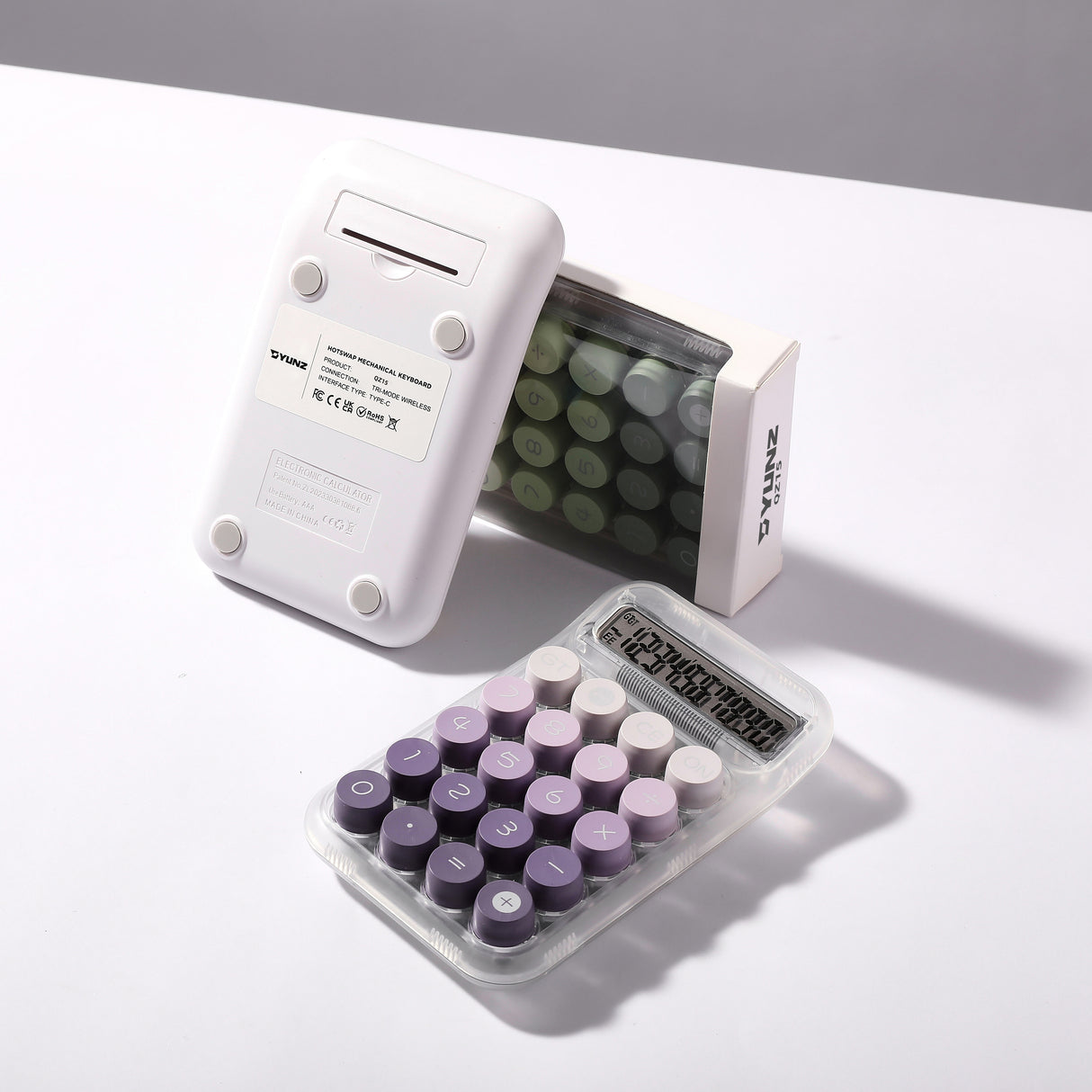 YUNZ QZ15 Mechanical Computer Keyboard