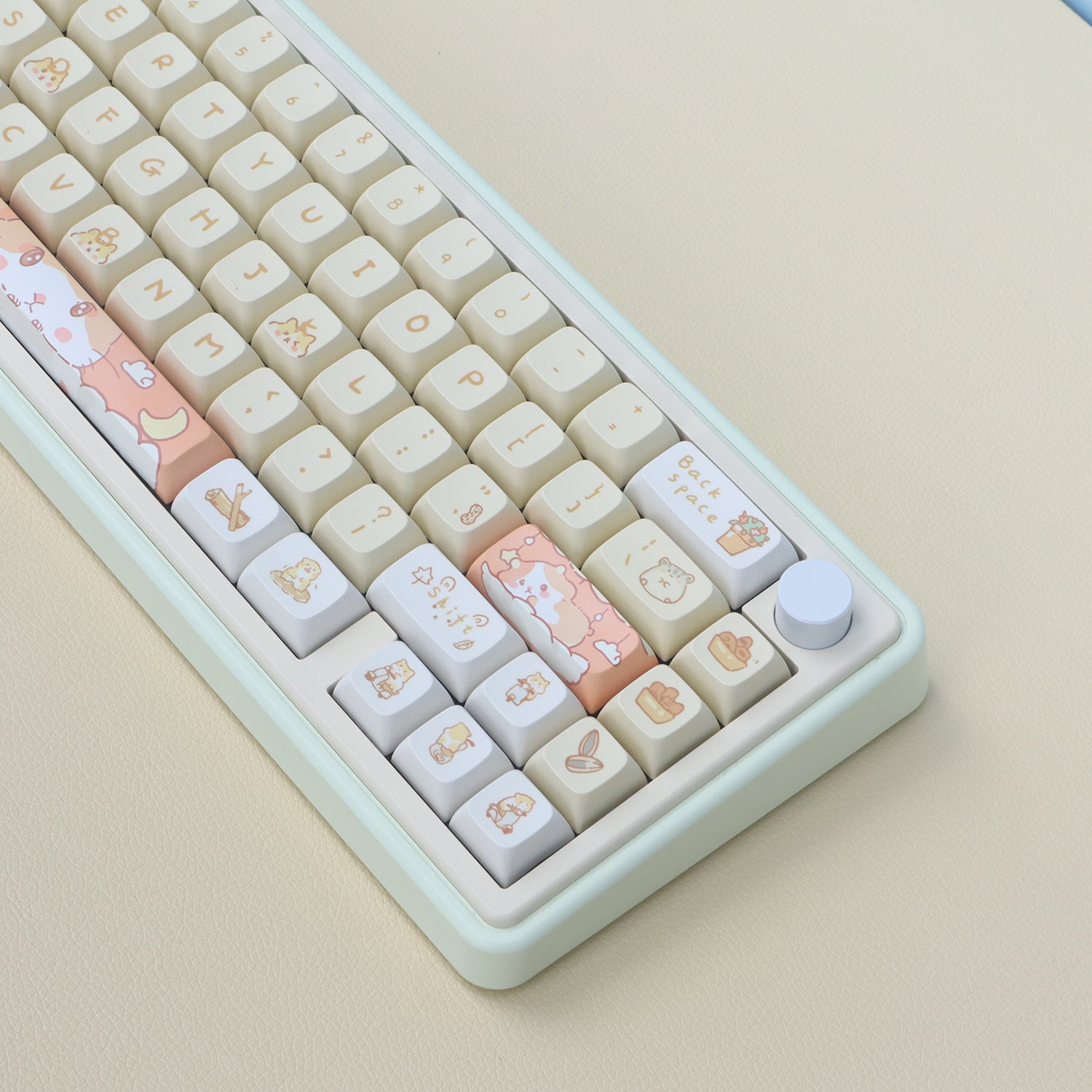 YUNZII Hamster Keycap Set
