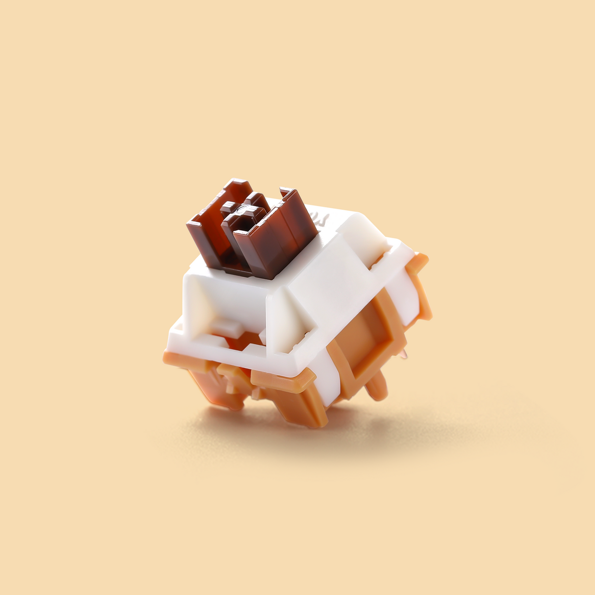 YUNZII Caramel Coffee V2 5-Pin Mute Silent Linear Mechanical Keyboard Switch