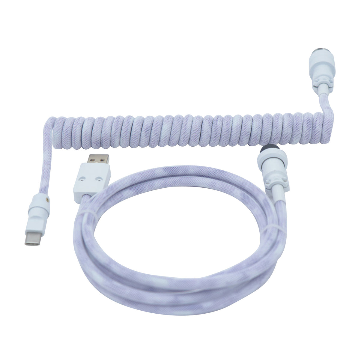 YUNZII Custom Coiled Aviator USB Cable- Gradient Color