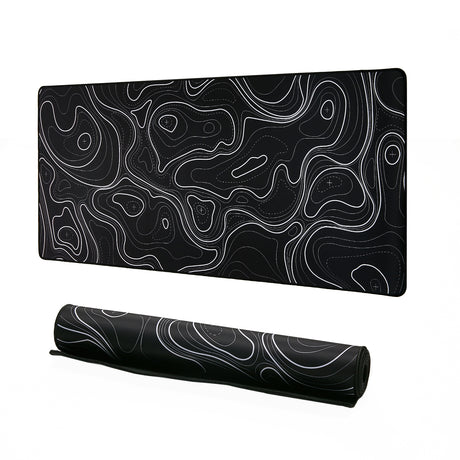 YUNZII Desk Pad Mouse Mat - Black Line