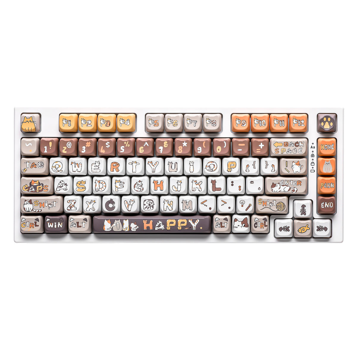 YUNZII KEYBOARD YUNZII Cats MAO Profile Keycap Set