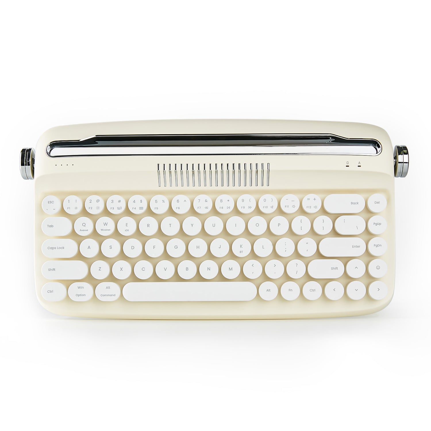 YUNZII ACTTO B307 Upgraded Rechargeable Wireless Retro Typewriter Keyboard