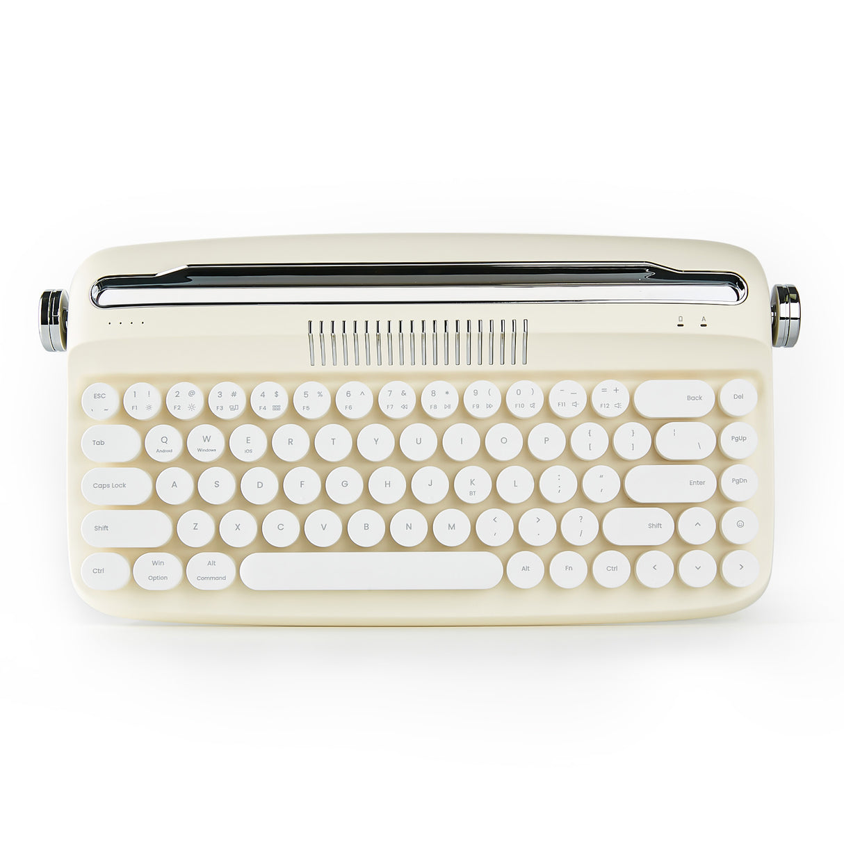 YUNZII ACTTO B307 Upgraded Rechargeable Wireless Retro Typewriter Keyboard