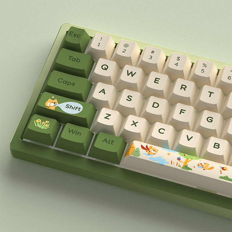 YUNZII Forest Party Keycap Set