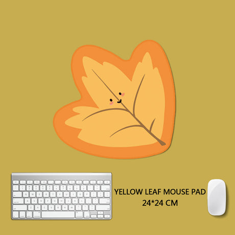 YUNZII Keynovo Autumn Shaped Mouse Mat Desk Pad