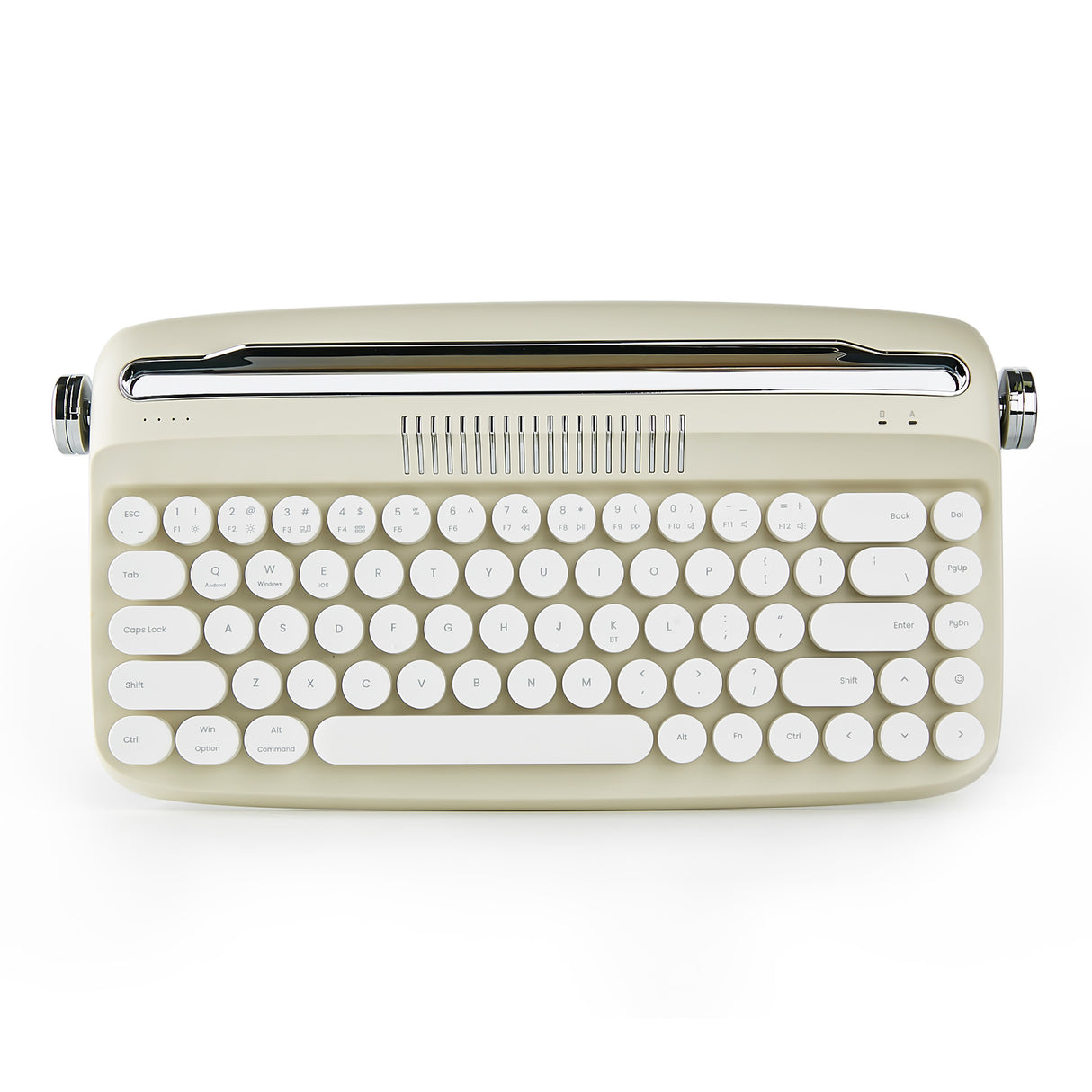 YUNZII ACTTO B307 Upgraded Rechargeable Wireless Retro Typewriter Keyboard