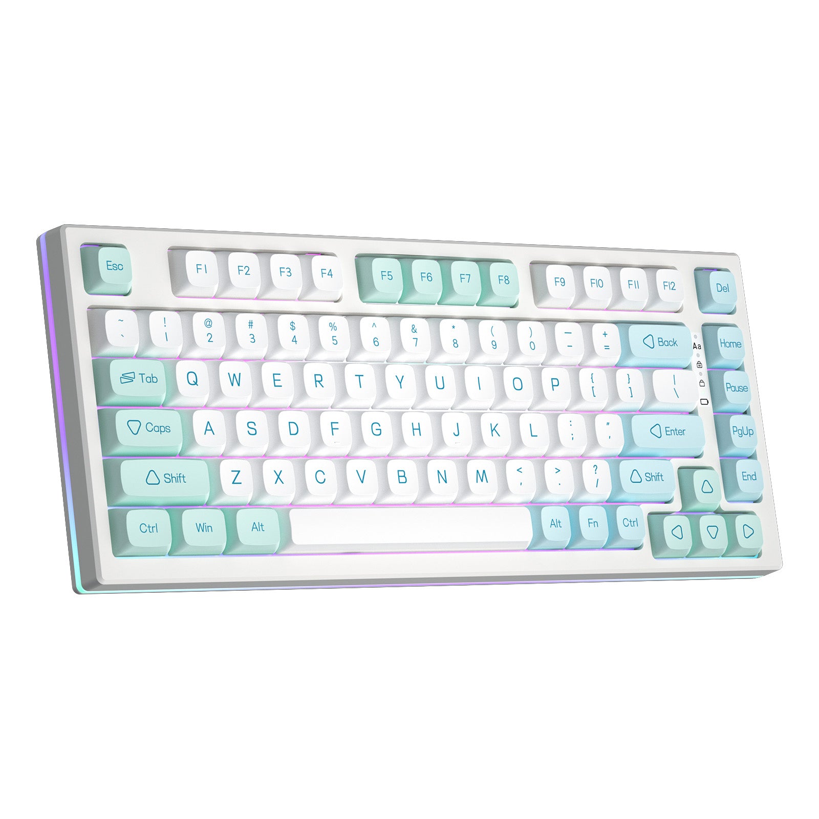 YUNZII YZ75 Pro Mint Wireless Mechanical Keyboard