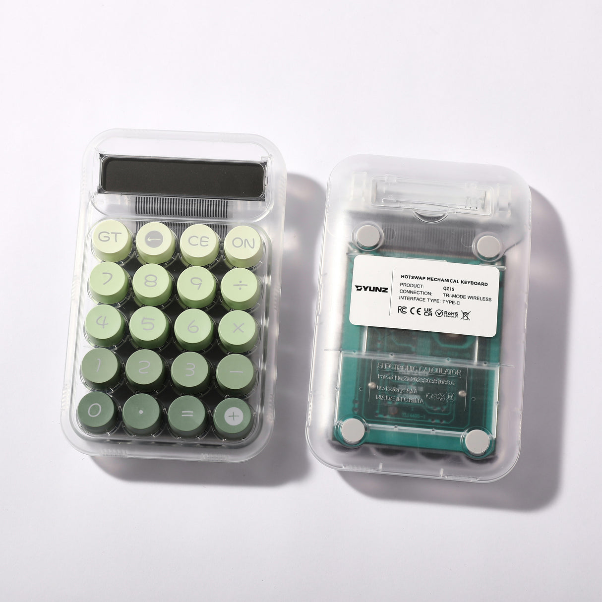 YUNZ QZ15 Mechanical Computer Keyboard