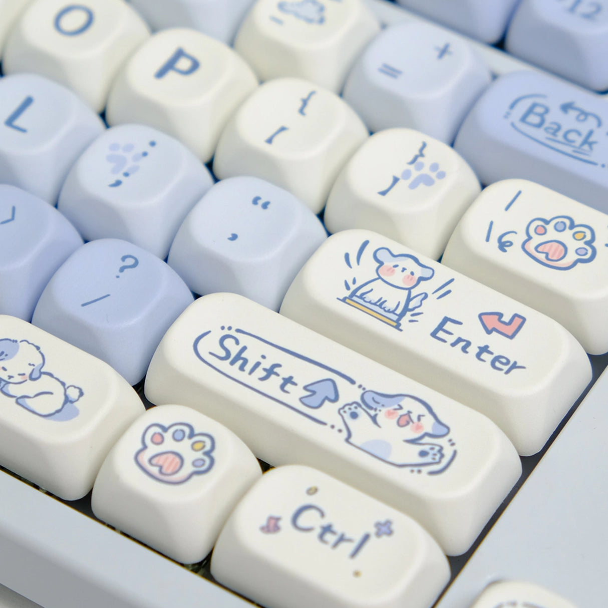YUNZII Puppy Love QX3 Profile Keycap Set