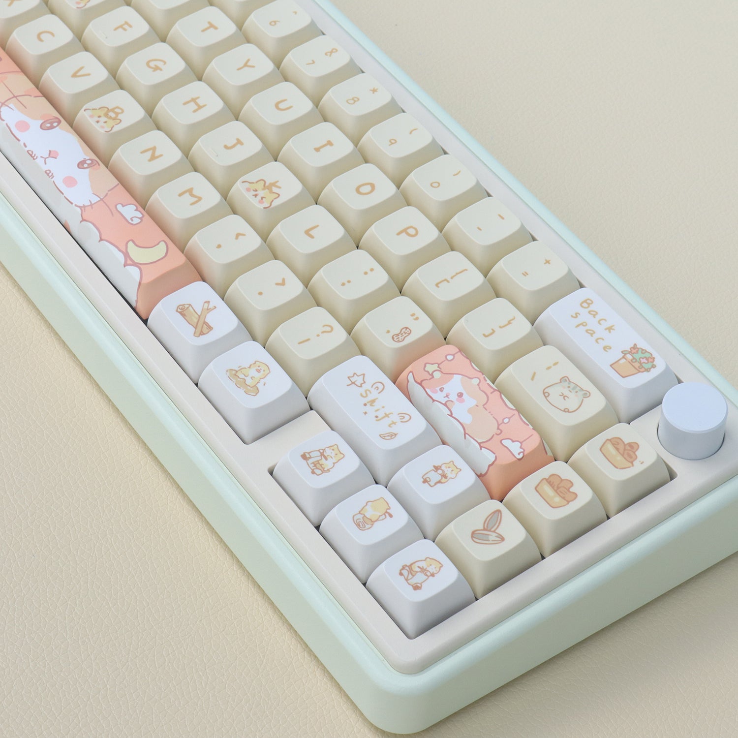 YUNZII Hamster Keycap Set