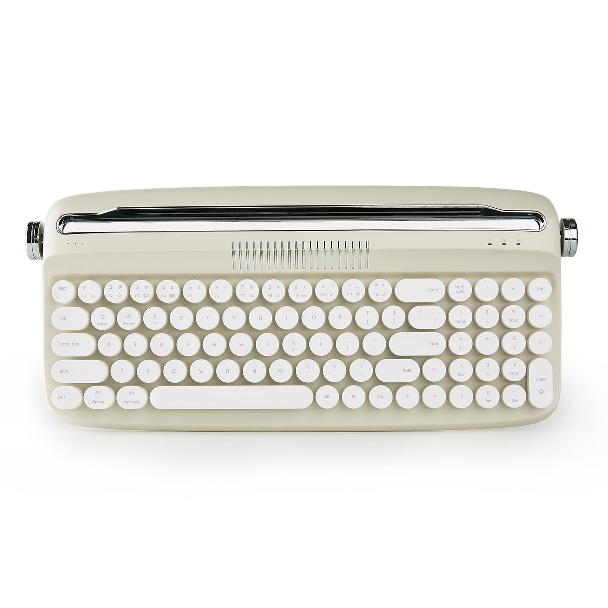 YUNZII ACTTO B309 Upgraded Rechargeable Wireless Retro Typewriter Keyboard