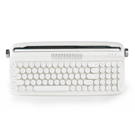 YUNZII ACTTO B309 Matcha Green Upgraded Rechargeable Wireless Retro Typewriter Keyboard