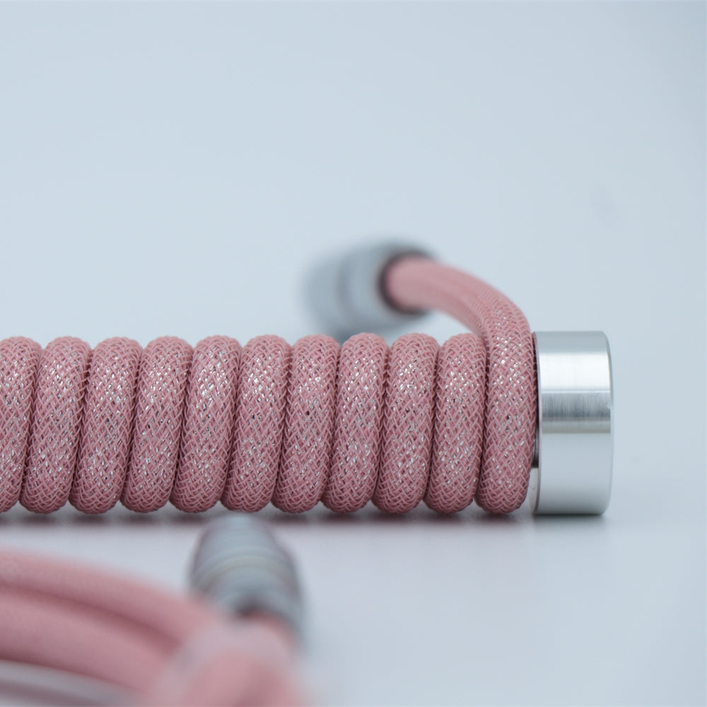 YUNZII Custom Coiled Aviator USB Cable Cord - Blinking