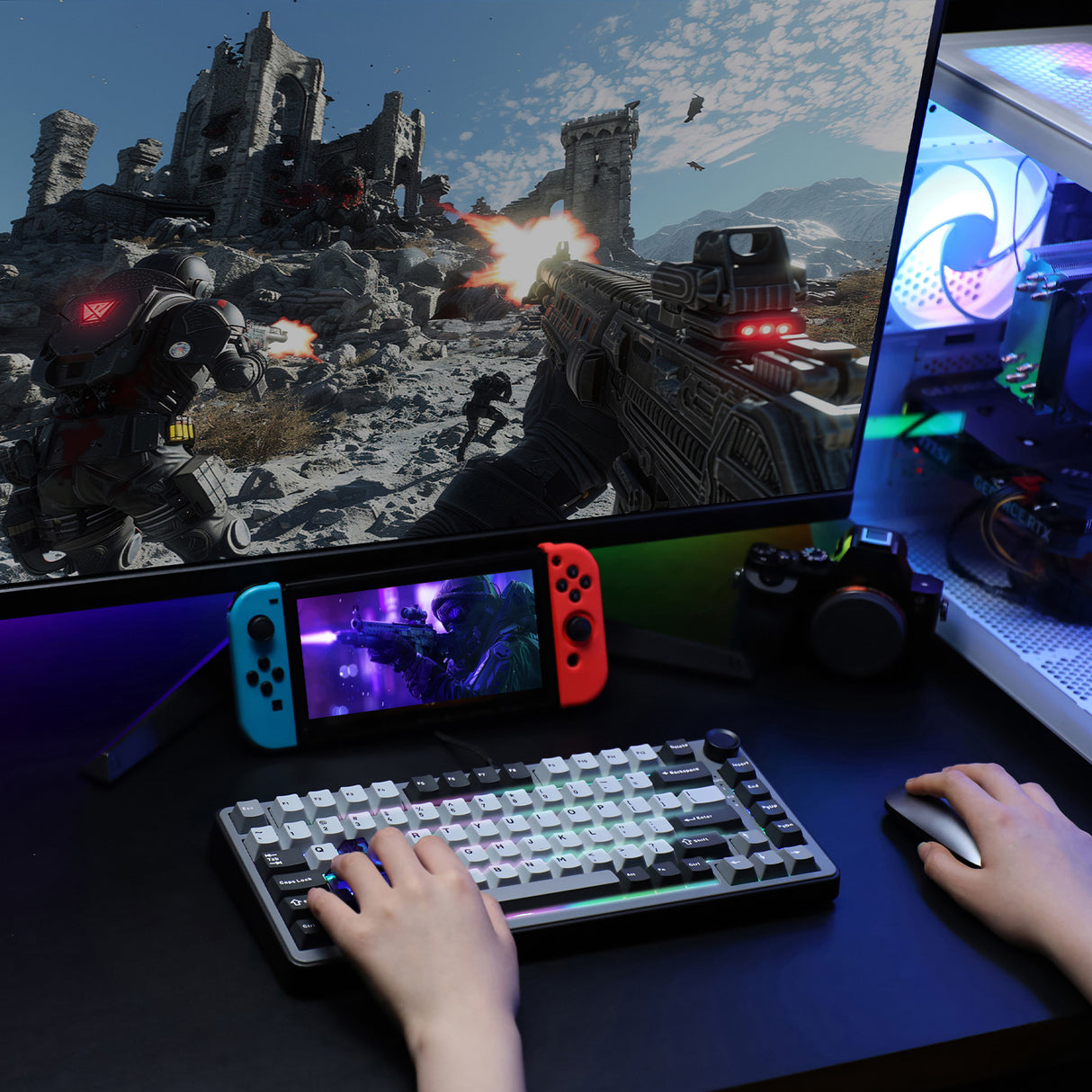 YUNZII RT75 Rapid Trigger Gaming Magnetic Keyboard