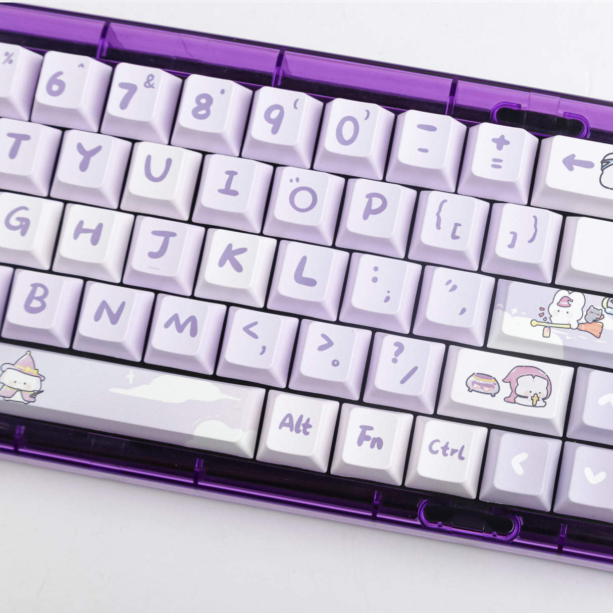 YUNZII Magic Bunnies Keycap Set