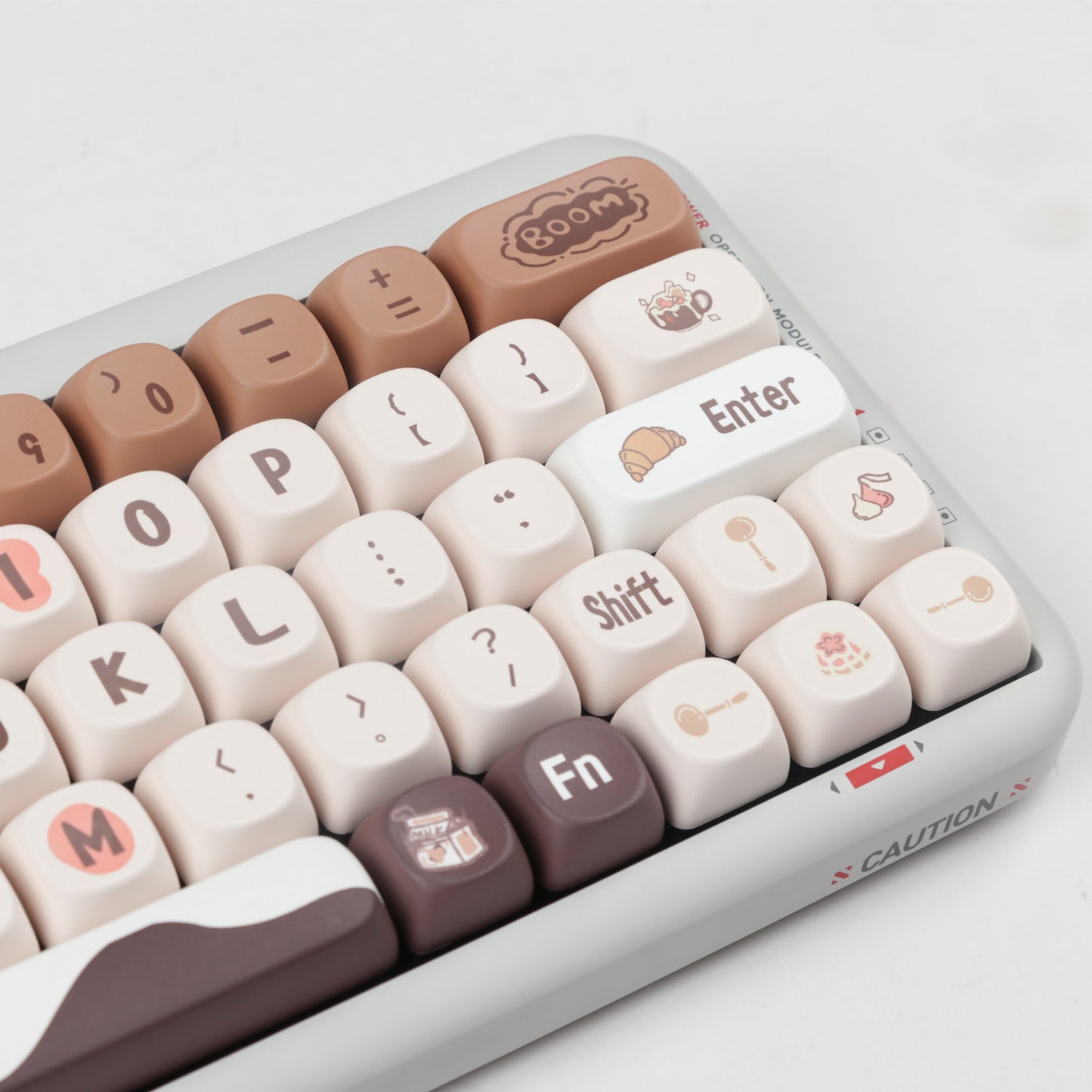 YUNZII Chocolate Keycap Set