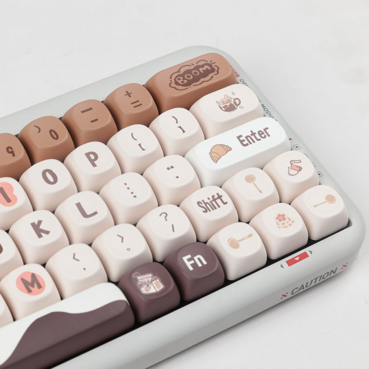 YUNZII Chocolate Keycap Set