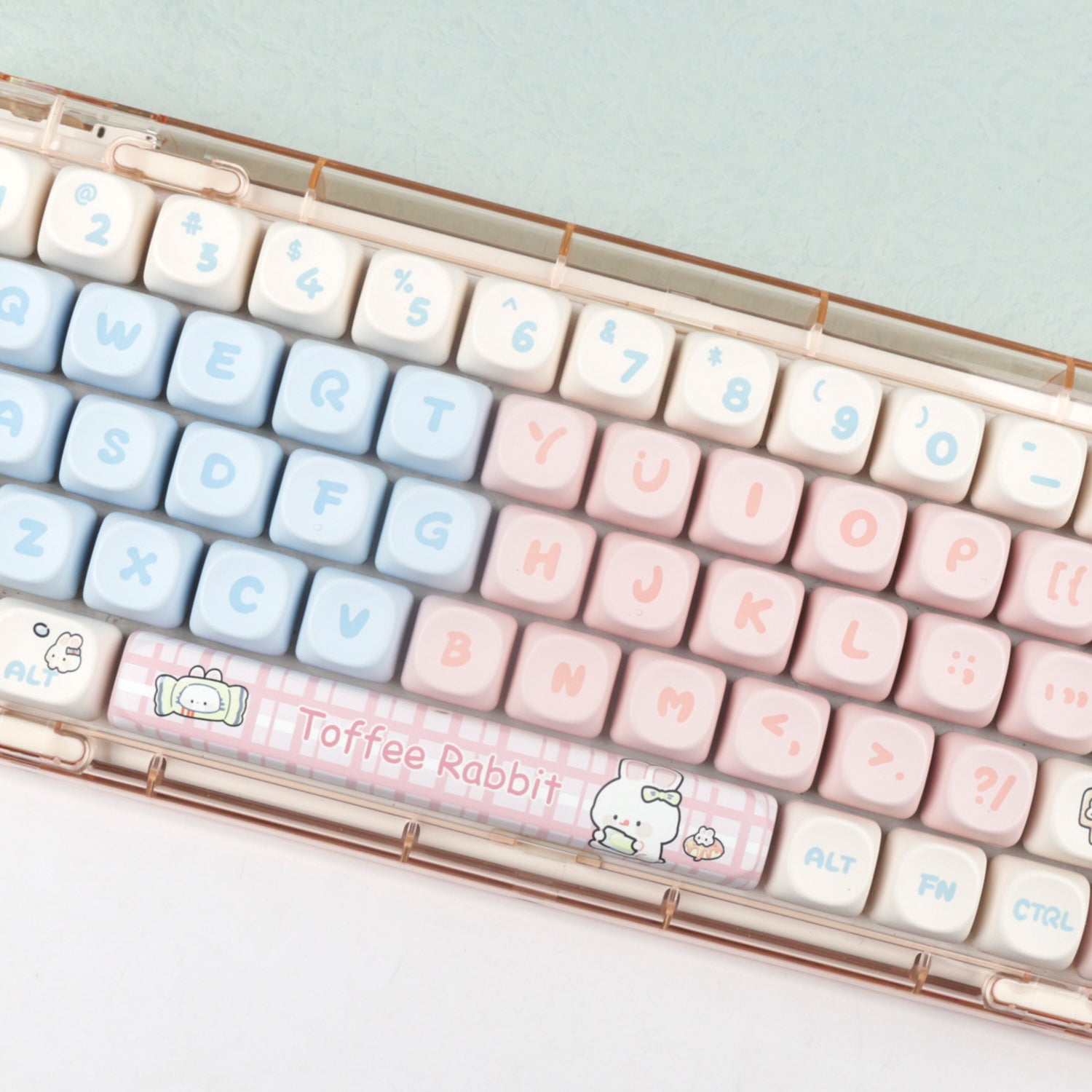 YUNZII Toffee Bunny Keycap Set