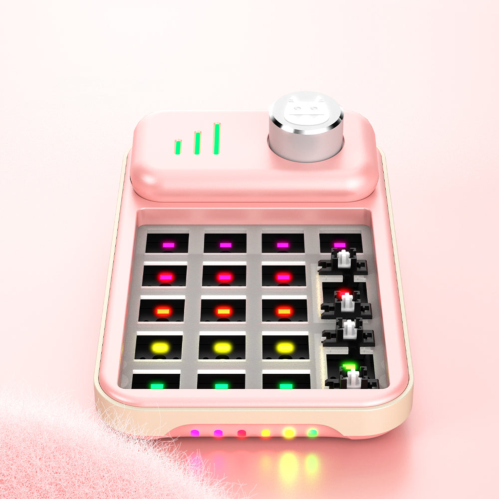 QeekeStudio QQpad CNC Aluminum Wireless Numpad Keypad DIY Kit