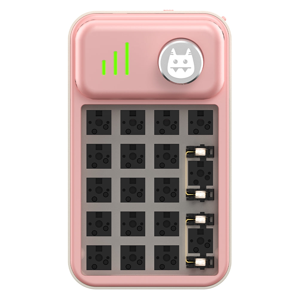 QeekeStudio QQpad CNC Aluminum Wireless Numpad Keypad DIY Kit