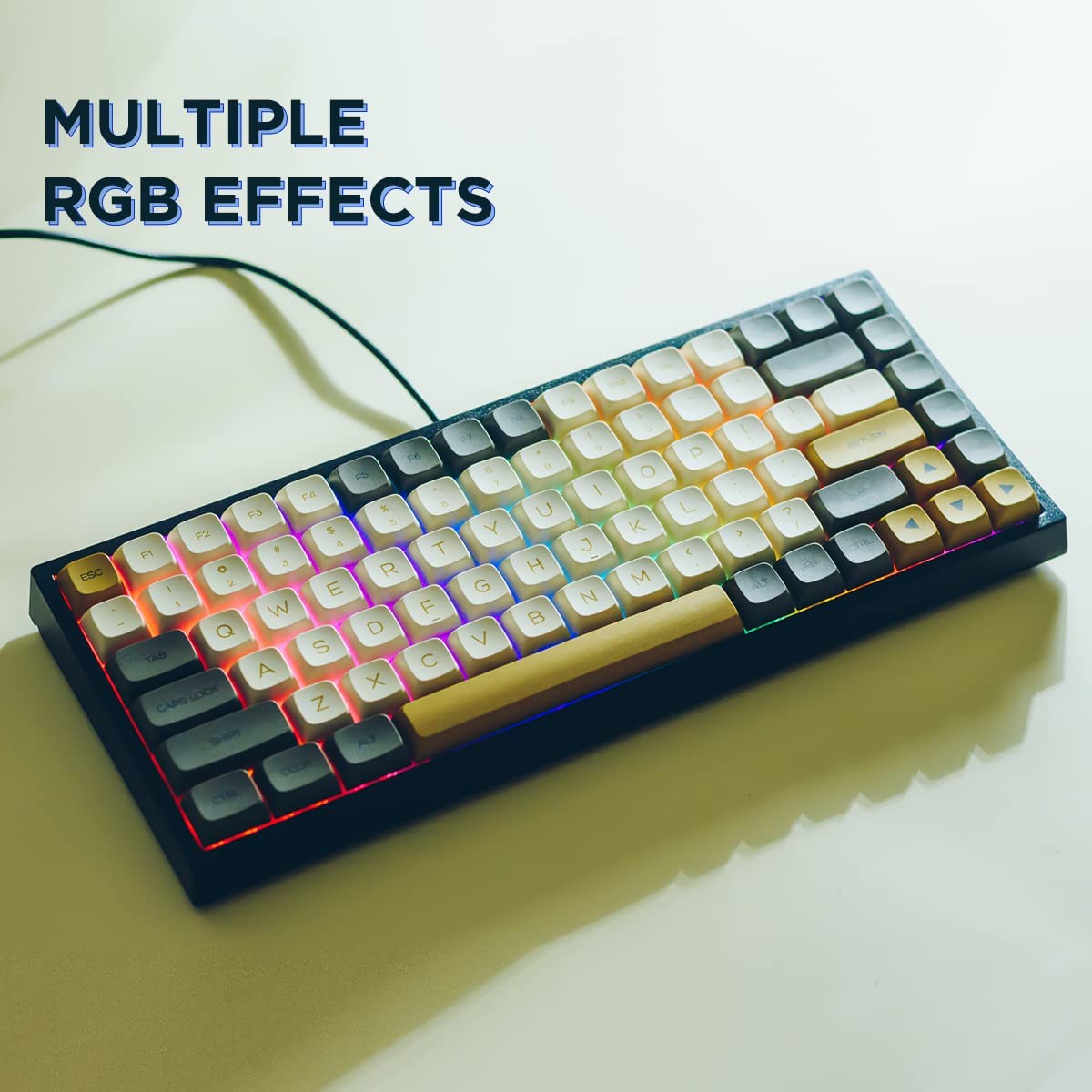 YUNZII KC84 Hot Swappable Mechanical Keyboard -Shimmer