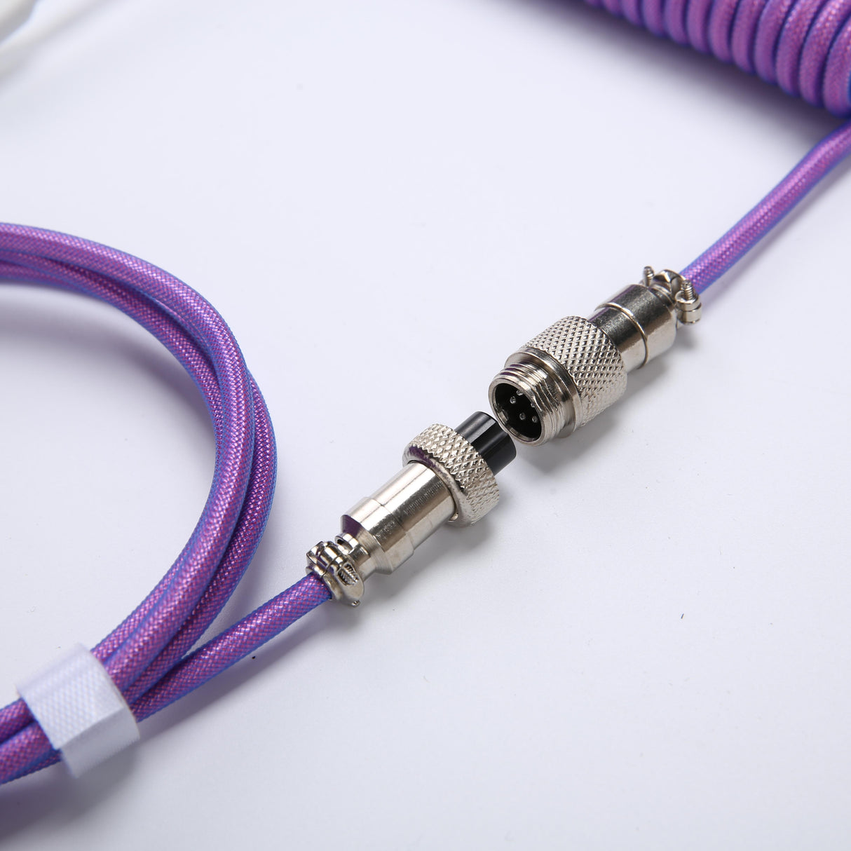 YUNZII Keynovo V3 Coiled Keyboard Cable with Aviator USB Cable for Type-C Mechanical Gaming Keyboard