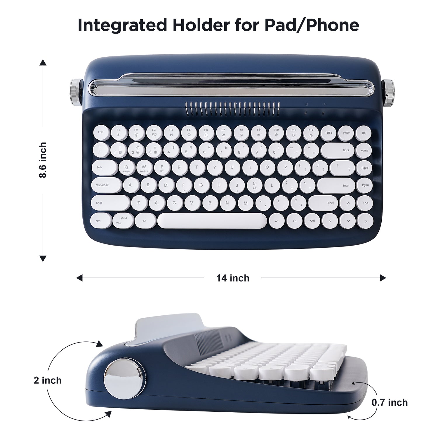 YUNZII ACTTO B303 Wireless Keyboard