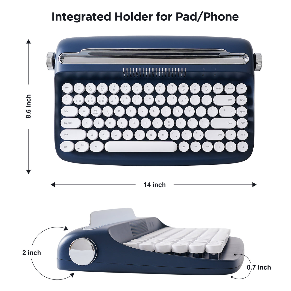 YUNZII ACTTO B303 Wireless Keyboard
