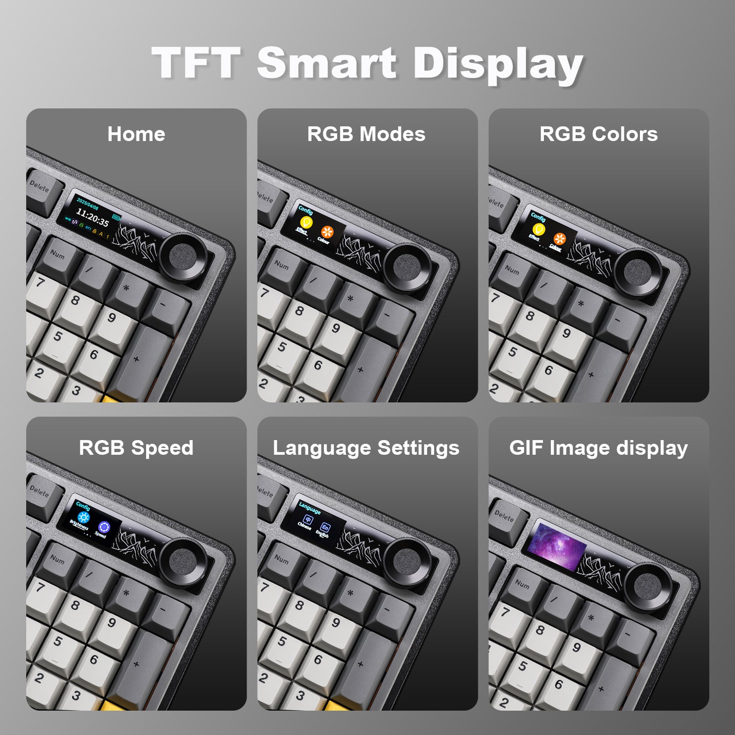 Ajazz AK980 Full Size Wireless Mechanical Keyboard