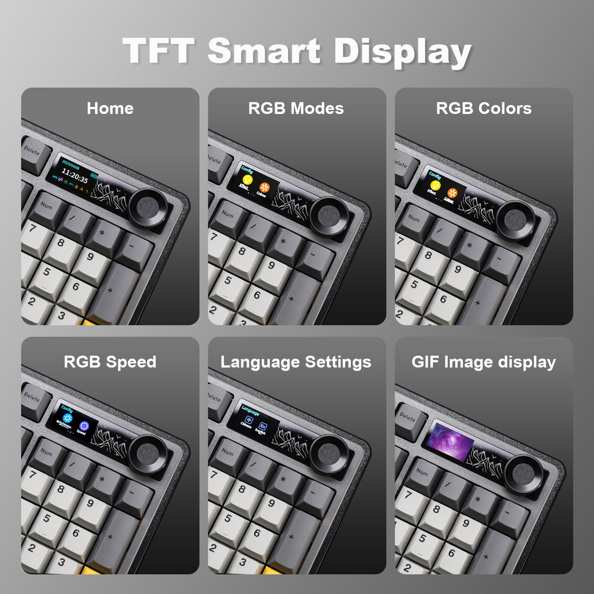 Ajazz AK980 Full Size Wireless Mechanical Keyboard