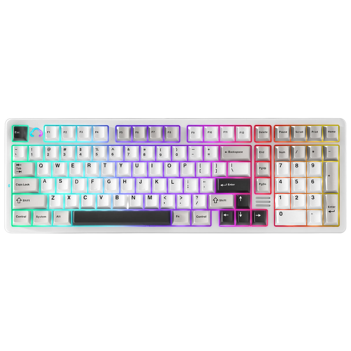 YUNZII AL98 QMK/VIA Full Aluminum Mechanical Gaming Keyboard