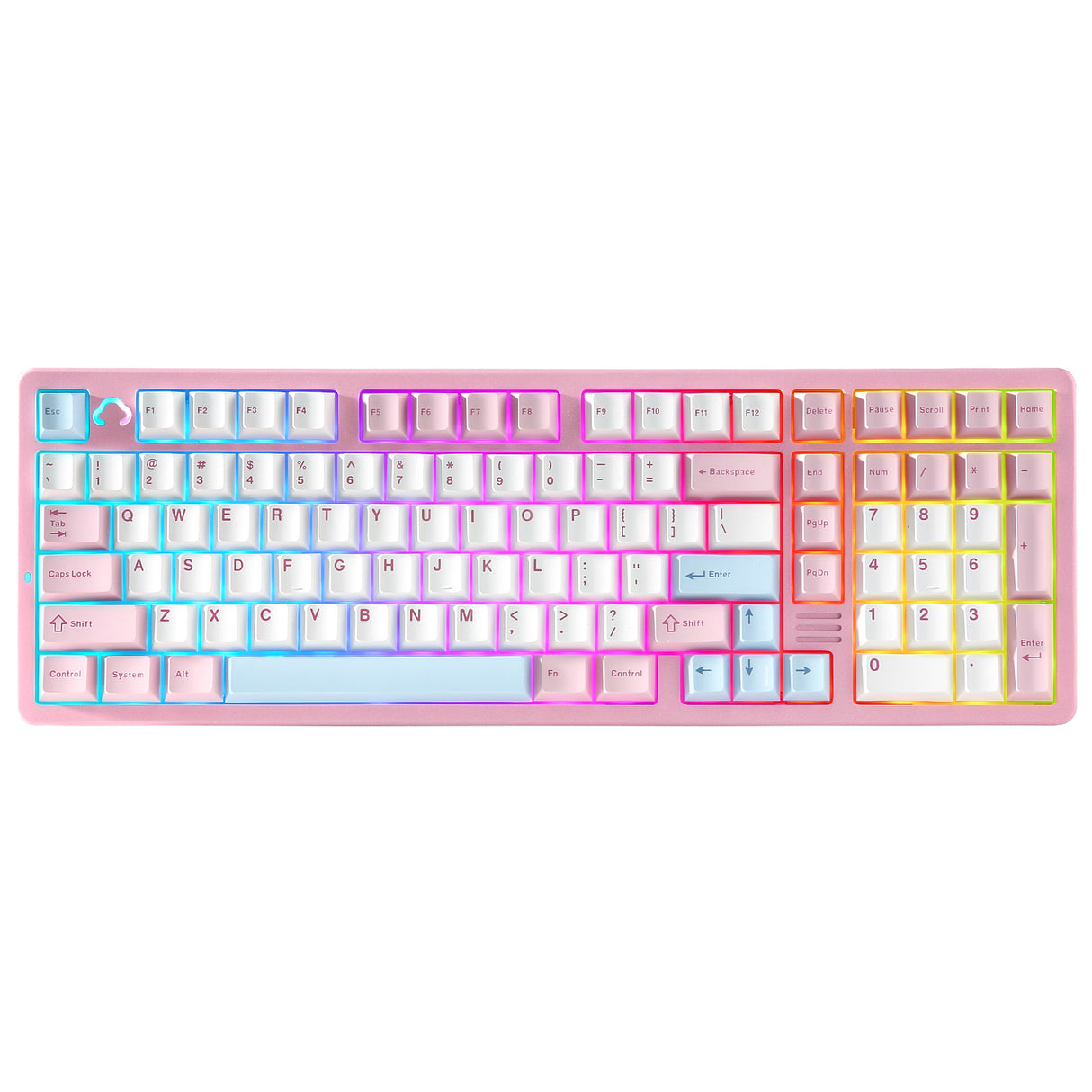 YUNZII AL98 QMK/VIA Full Aluminum Mechanical Gaming Keyboard
