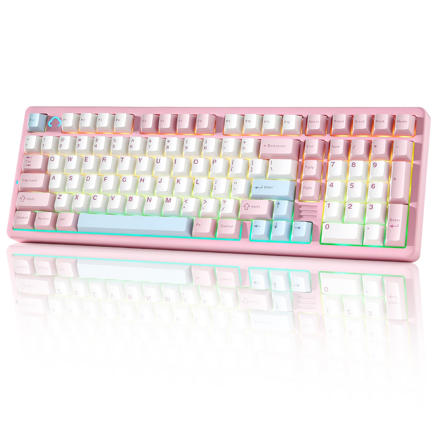 YUNZII AL98 QMK/VIA Full Aluminum Mechanical Gaming Keyboard