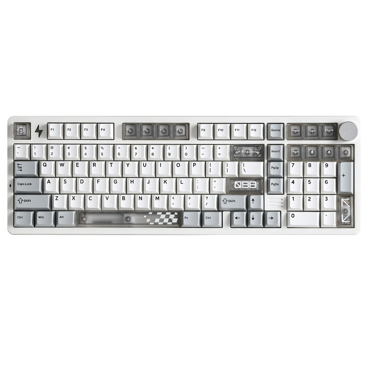 YUNZII AL98 PRO Dual-8K Wireless Aluminum Mechanical Keyboard