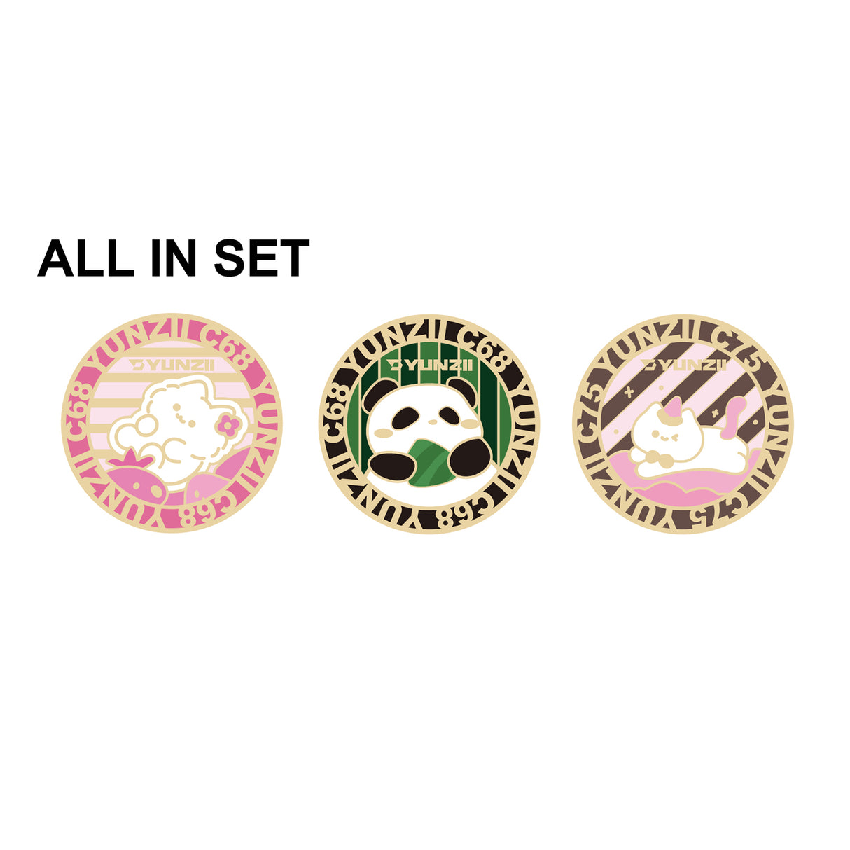 YUNZII Creative Metal Pin