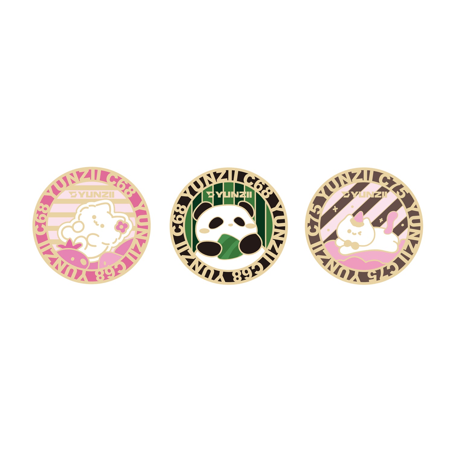 YUNZII Creative Metal Pin