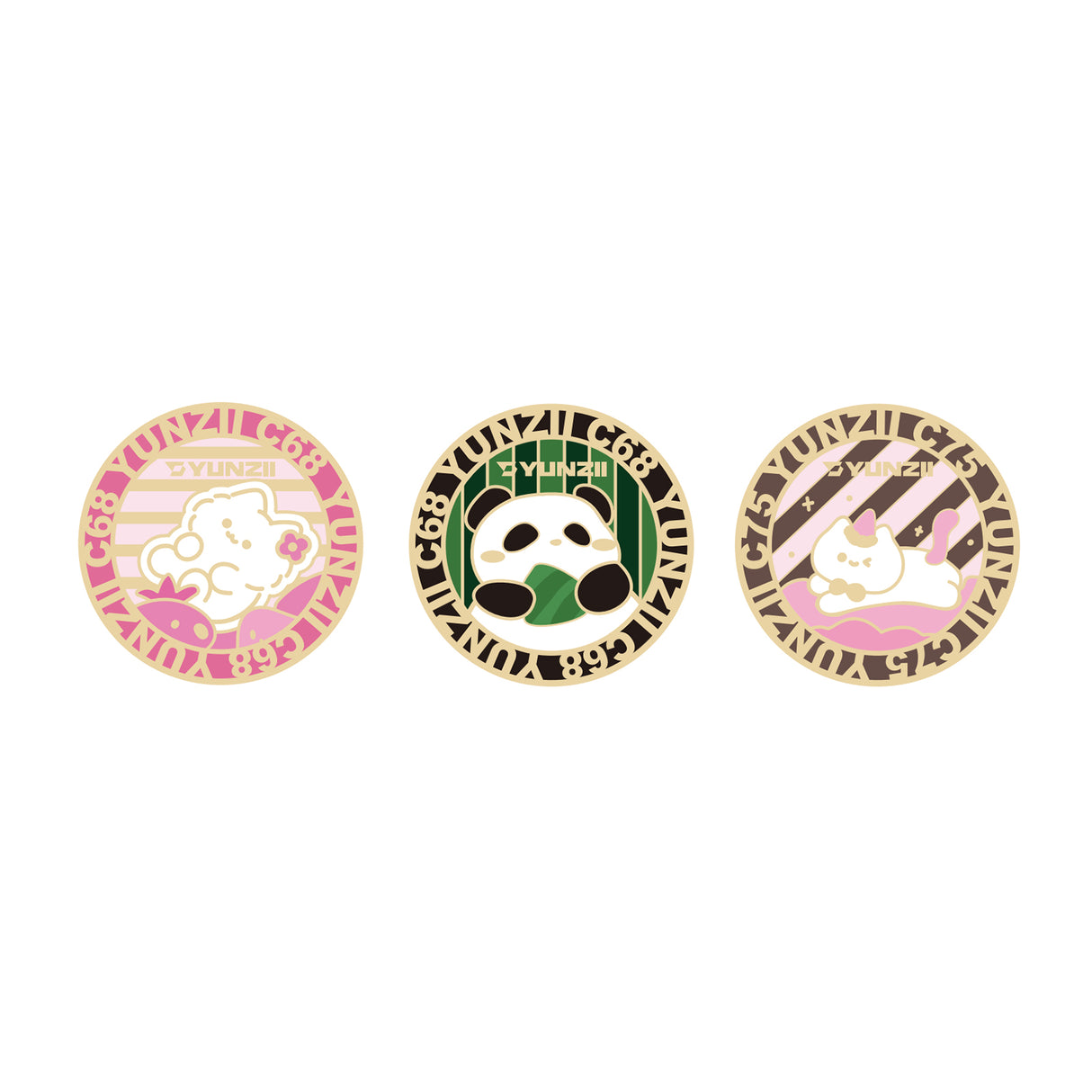 YUNZII Creative Metal Pin