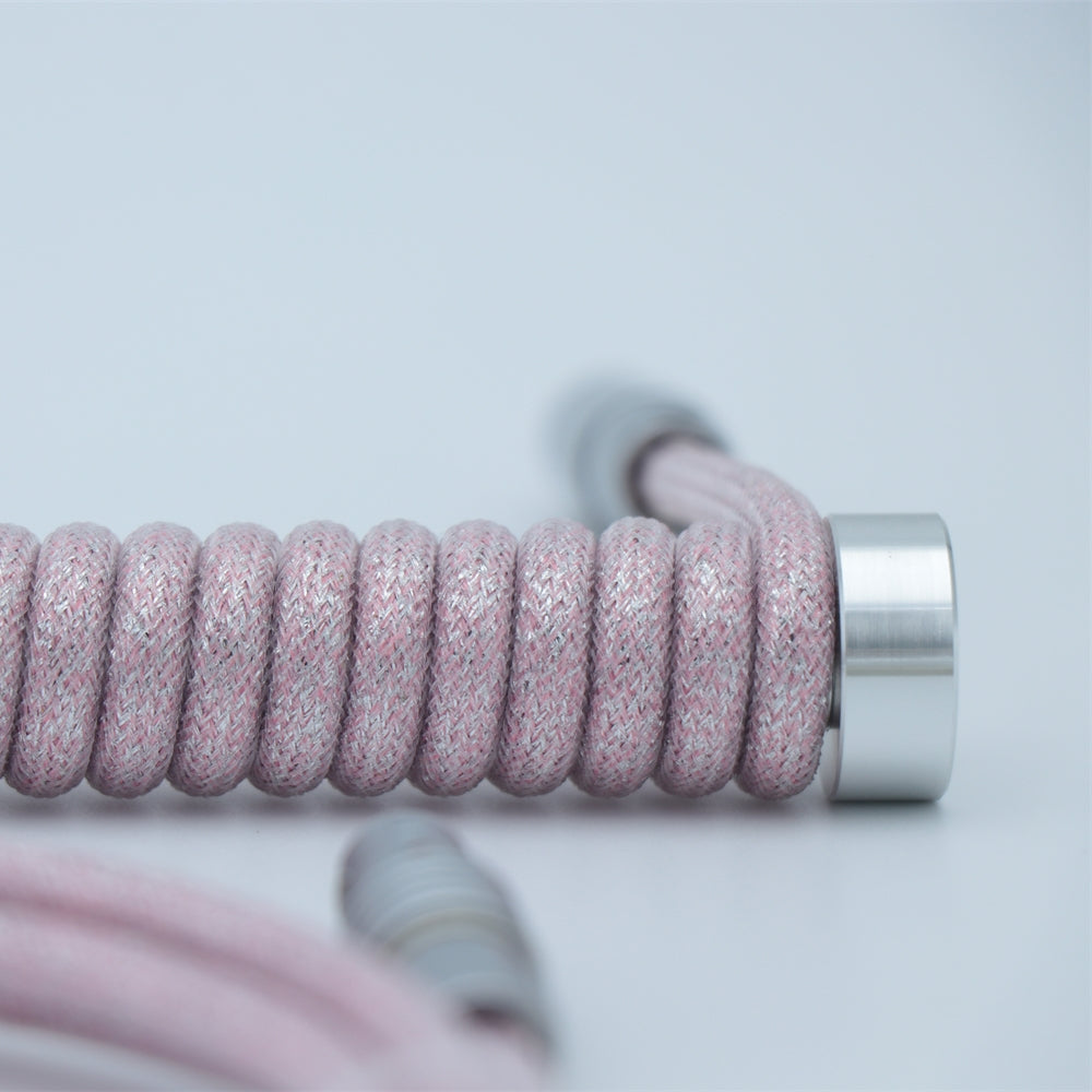 YUNZII Custom Coiled Aviator USB Cable Cord - Blinking