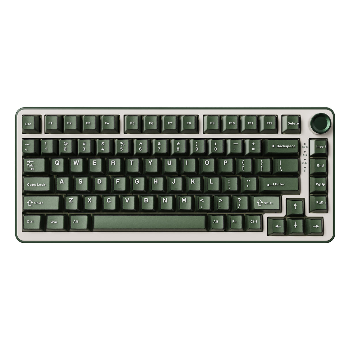 YUNZII B75 Pro Olive Green Wireless Mechanical Keyboard