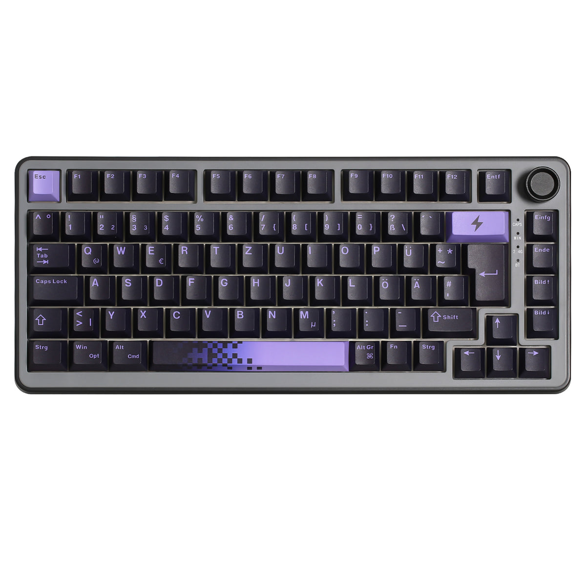 YUNZII B75 Pro DE&FR Wireless Mechanical Keyboard - ISO Layout