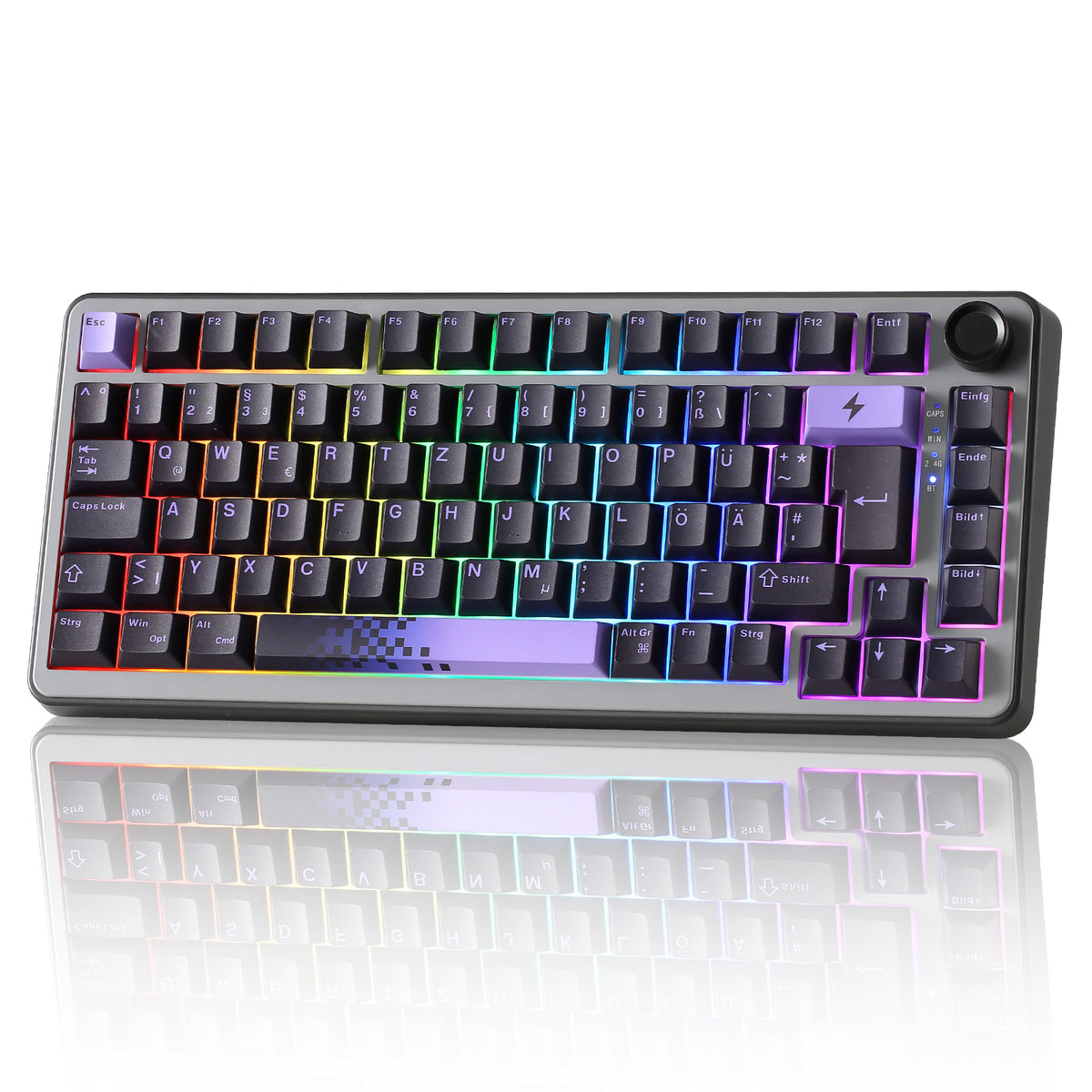 YUNZII B75 Pro DE&FR Wireless Mechanical Keyboard - ISO Layout