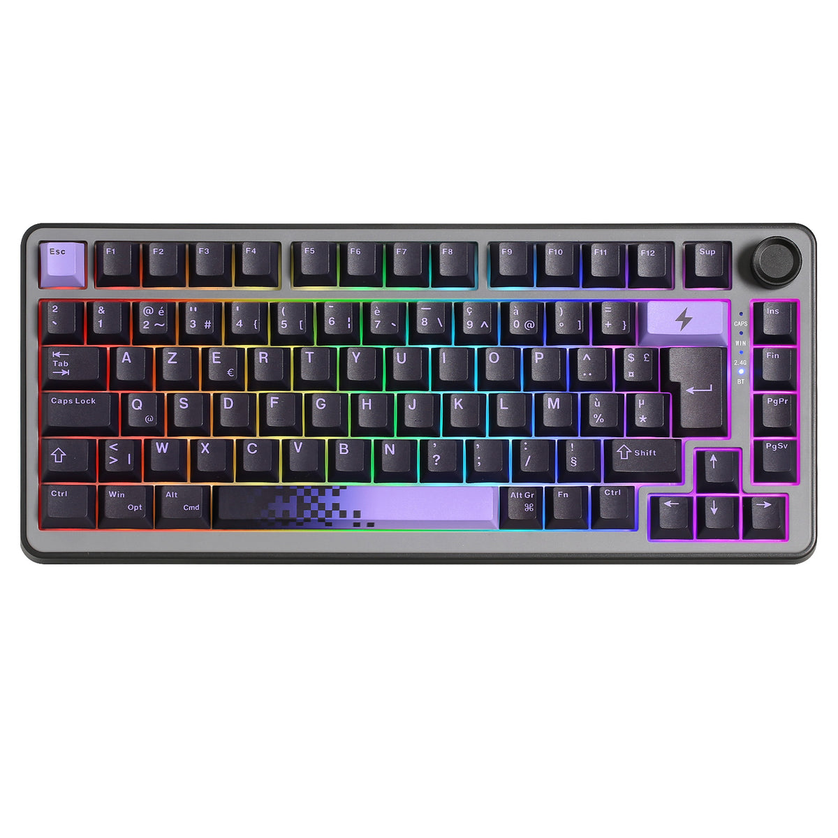 YUNZII B75 Pro DE&FR Wireless Mechanical Keyboard - ISO Layout
