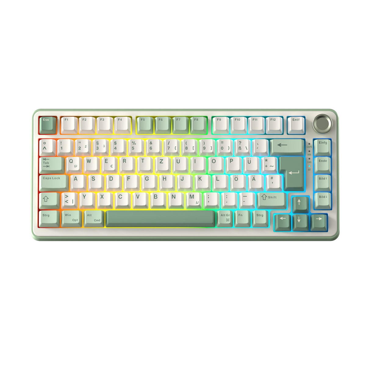 YUNZII B75 Pro DE&FR Wireless Mechanical Keyboard - ISO Layout